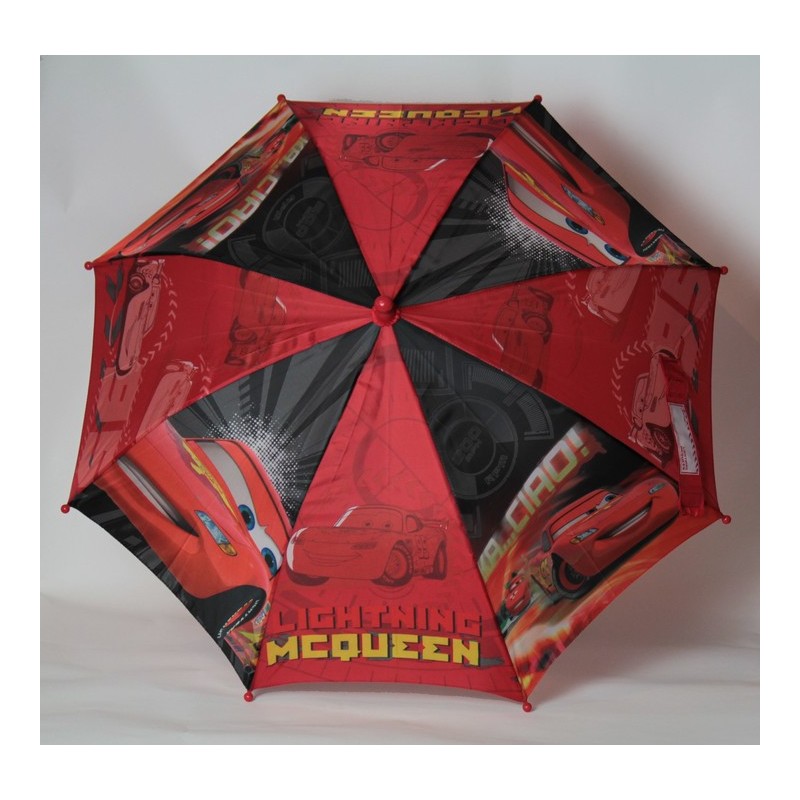 100 Cars Lightning McQueen dětský holový deštník s manuálním otevíráním